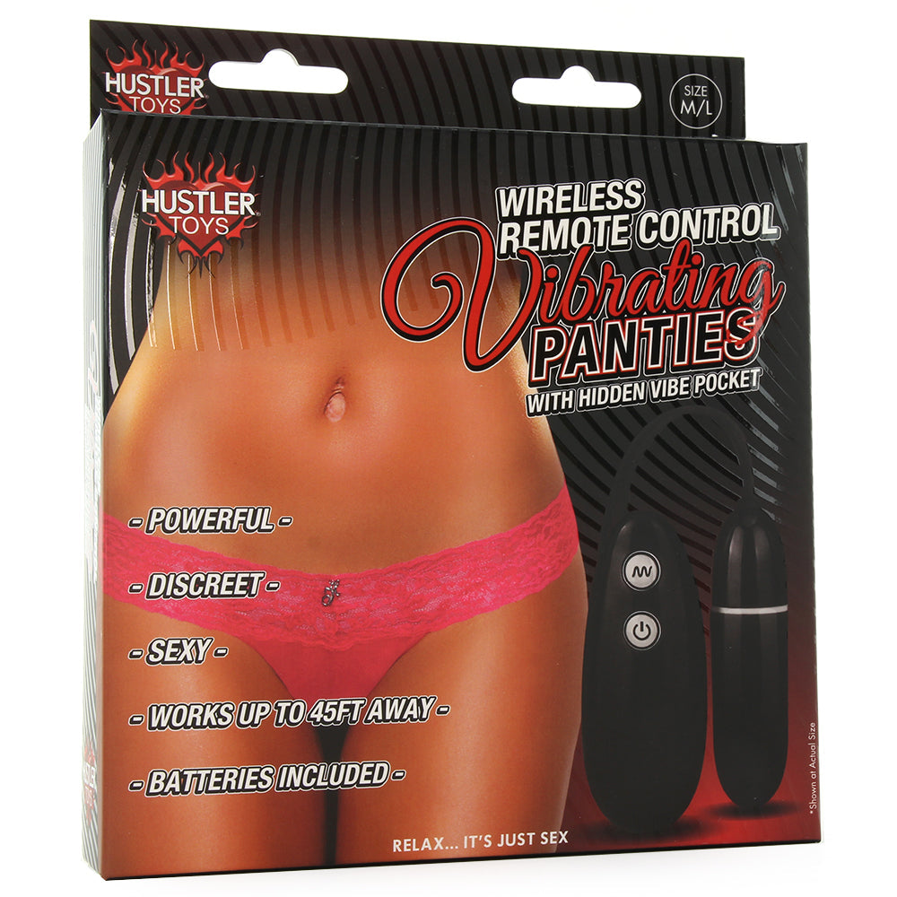 Electric Eel: The Secret Sensation – Wireless Remote Vibrating Pink Lace Thong