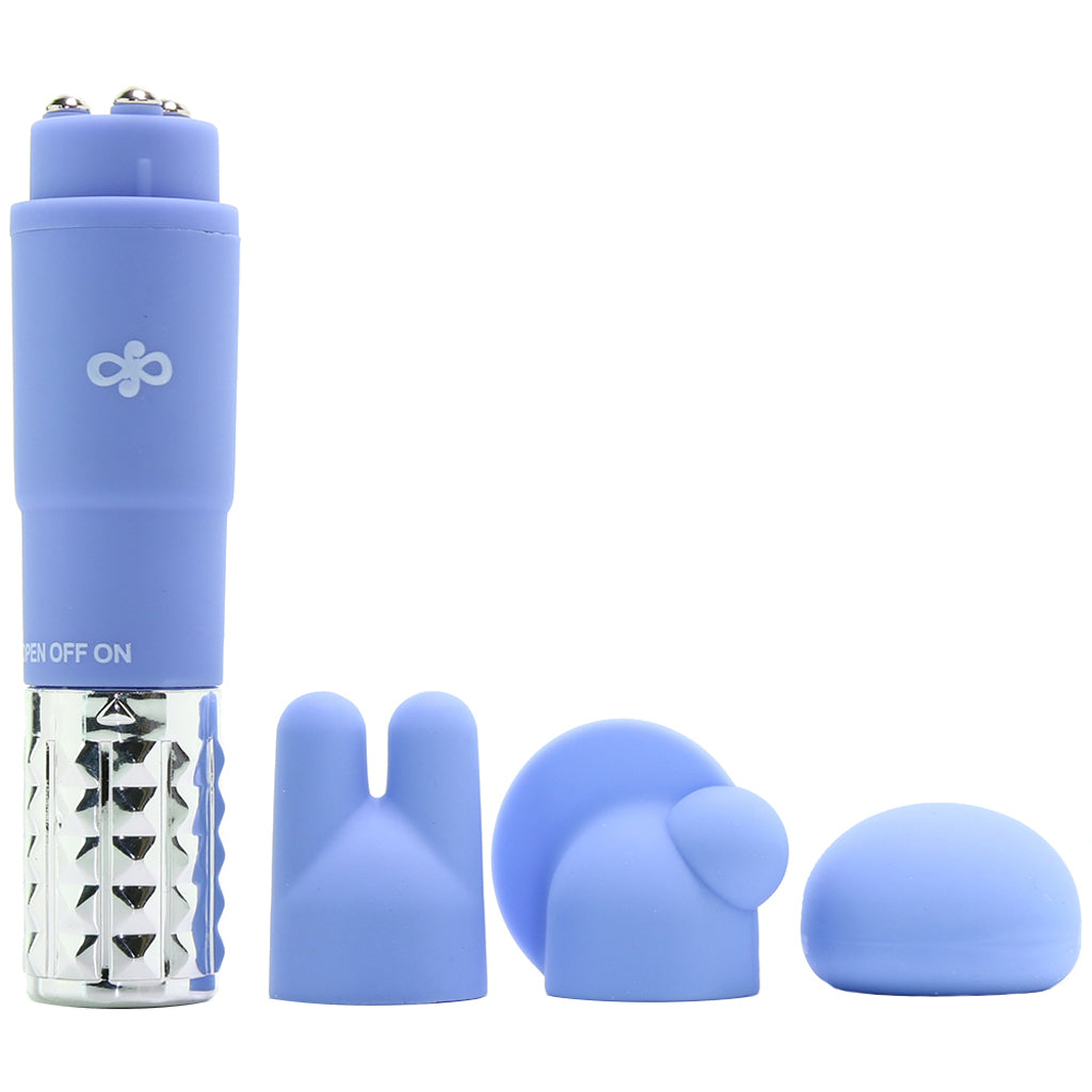 Rose Rosé Revitalize Pocket Massage Vibe Kit in Periwinkle - Vibrators - HoneyHugs Canada