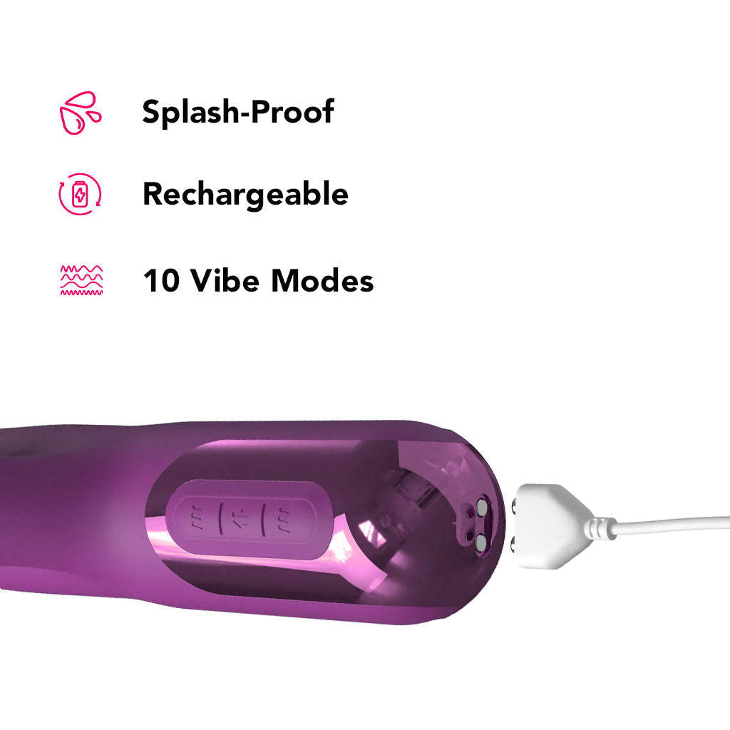 Fantasy for Her Fantasy For Her Super SoniX Thrusting Rabbit Vibe - Vibrators - HoneyHugs Canada (View 6)