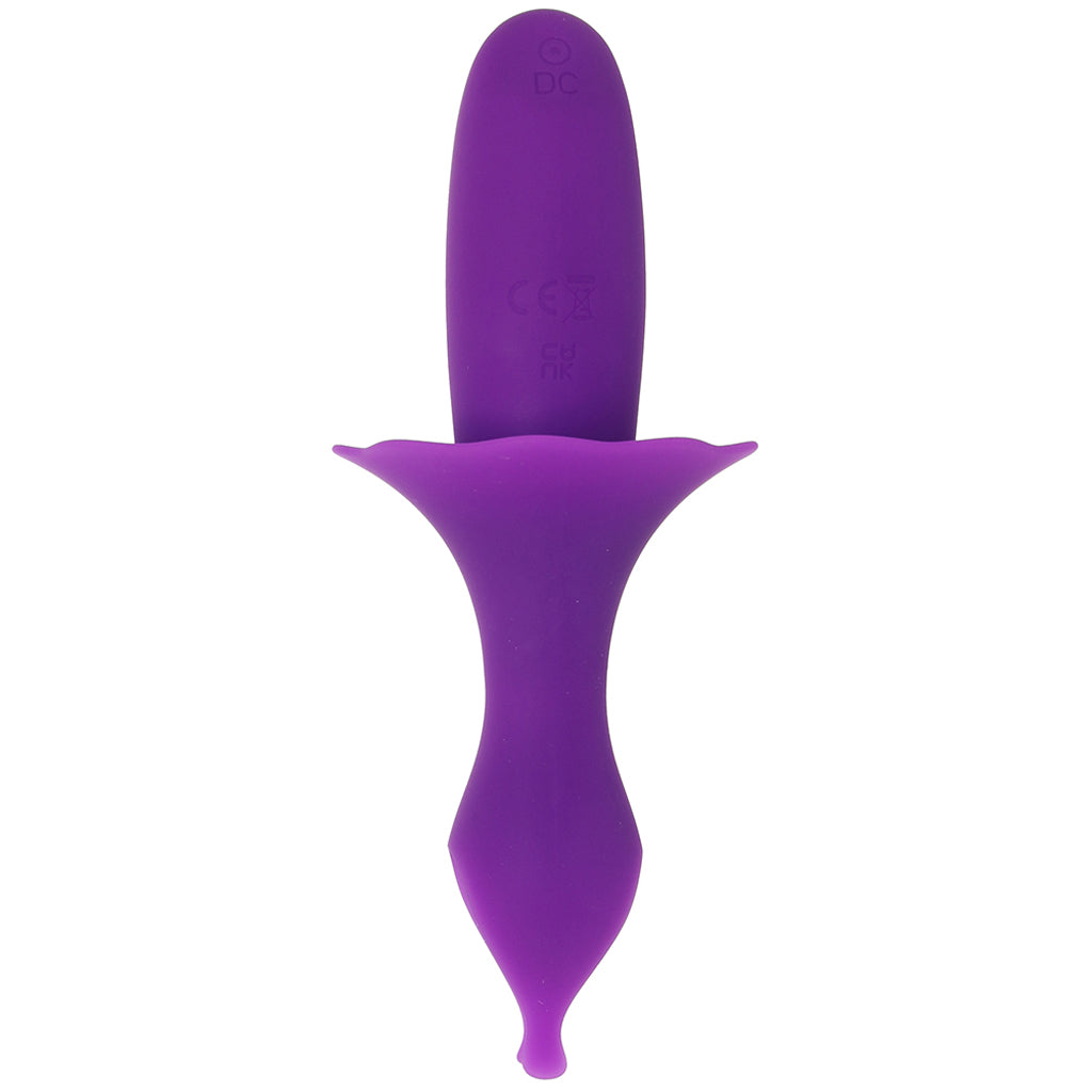 Sienna Fluttering Silicone Vibe in Purple
