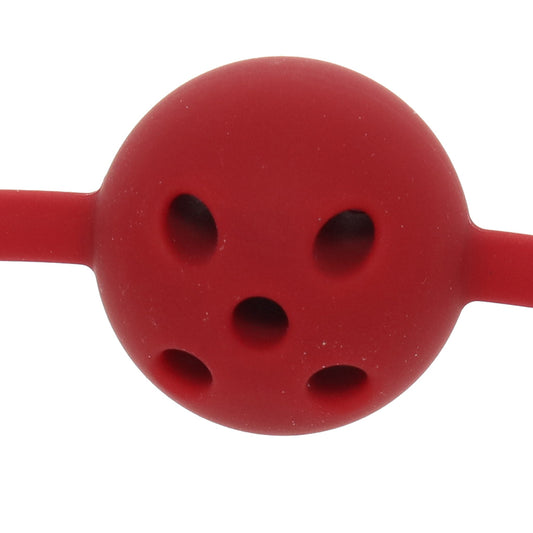 Temptasia Ardor Silicone Ball Gag in Red