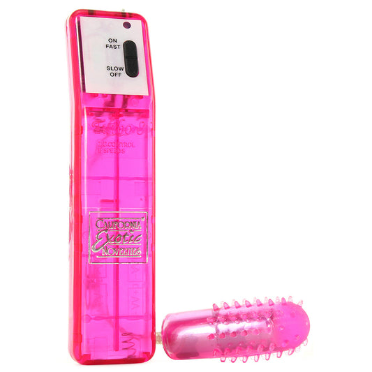 CalExotics Turbo 8 Accelerator Bullet Vibe in Pink - Vibrators - HoneyHugs Canada