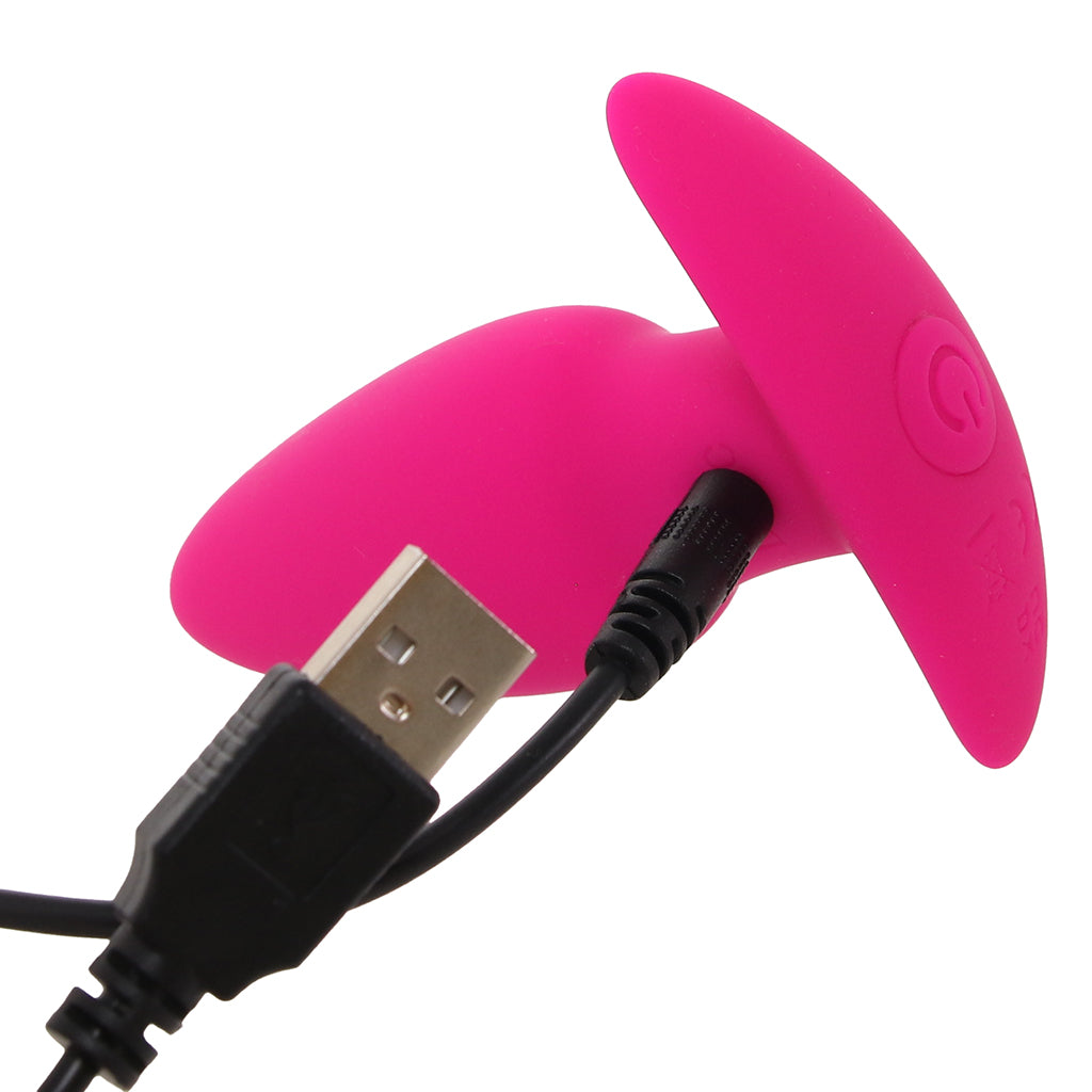 Basic Essentials Vibrating Tapered Plug