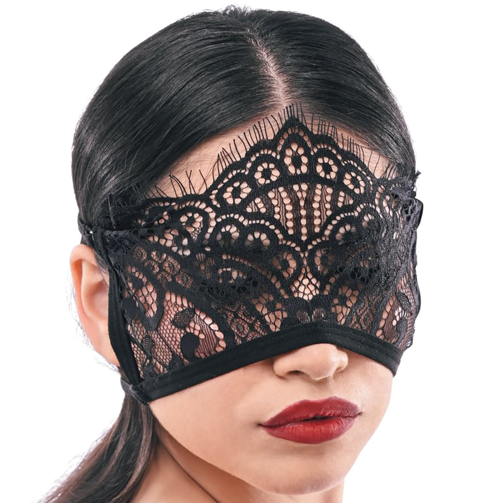 S&M Veiled Vision Lace Blindfold