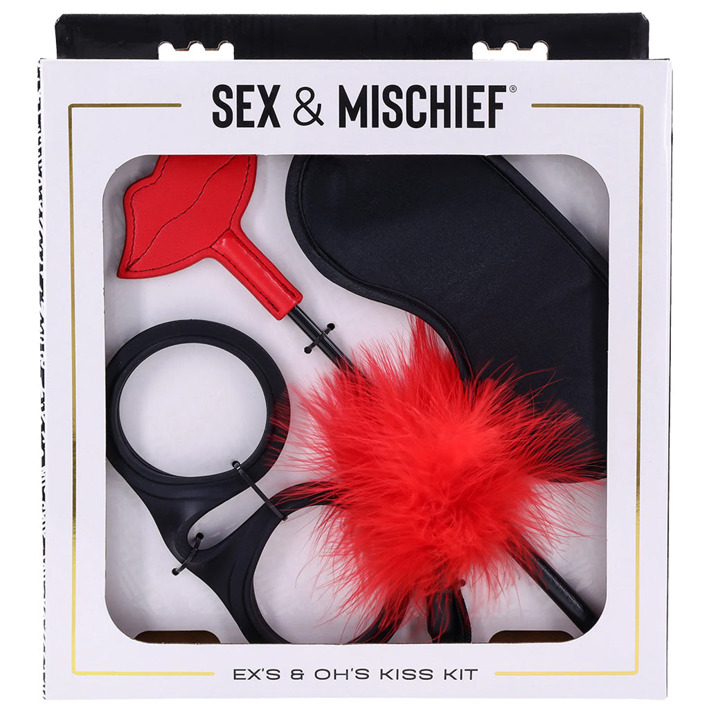 Ex's & Oh's Kiss Kit by Sex & Mischief | Starter BDSM & Fetish Exploration