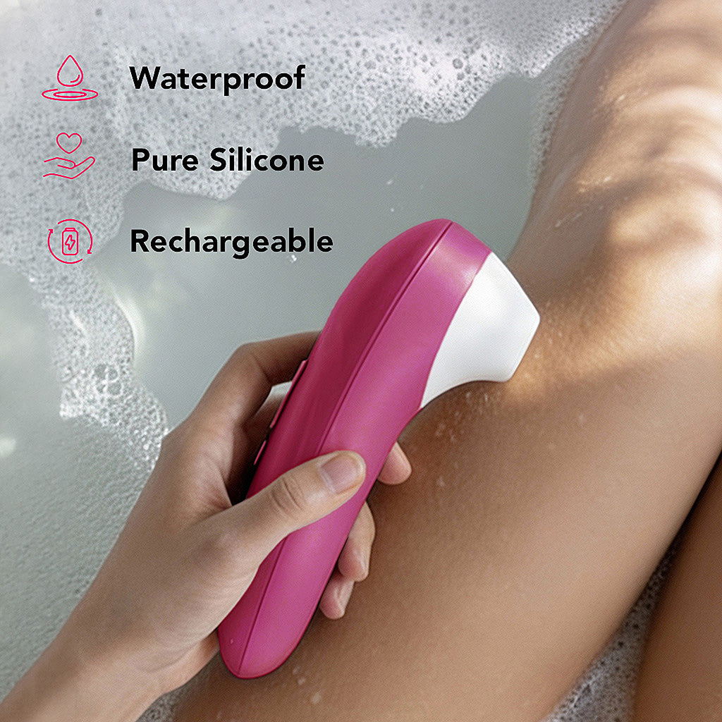 Womanizer Pro Clitoral Stimulator in Pink