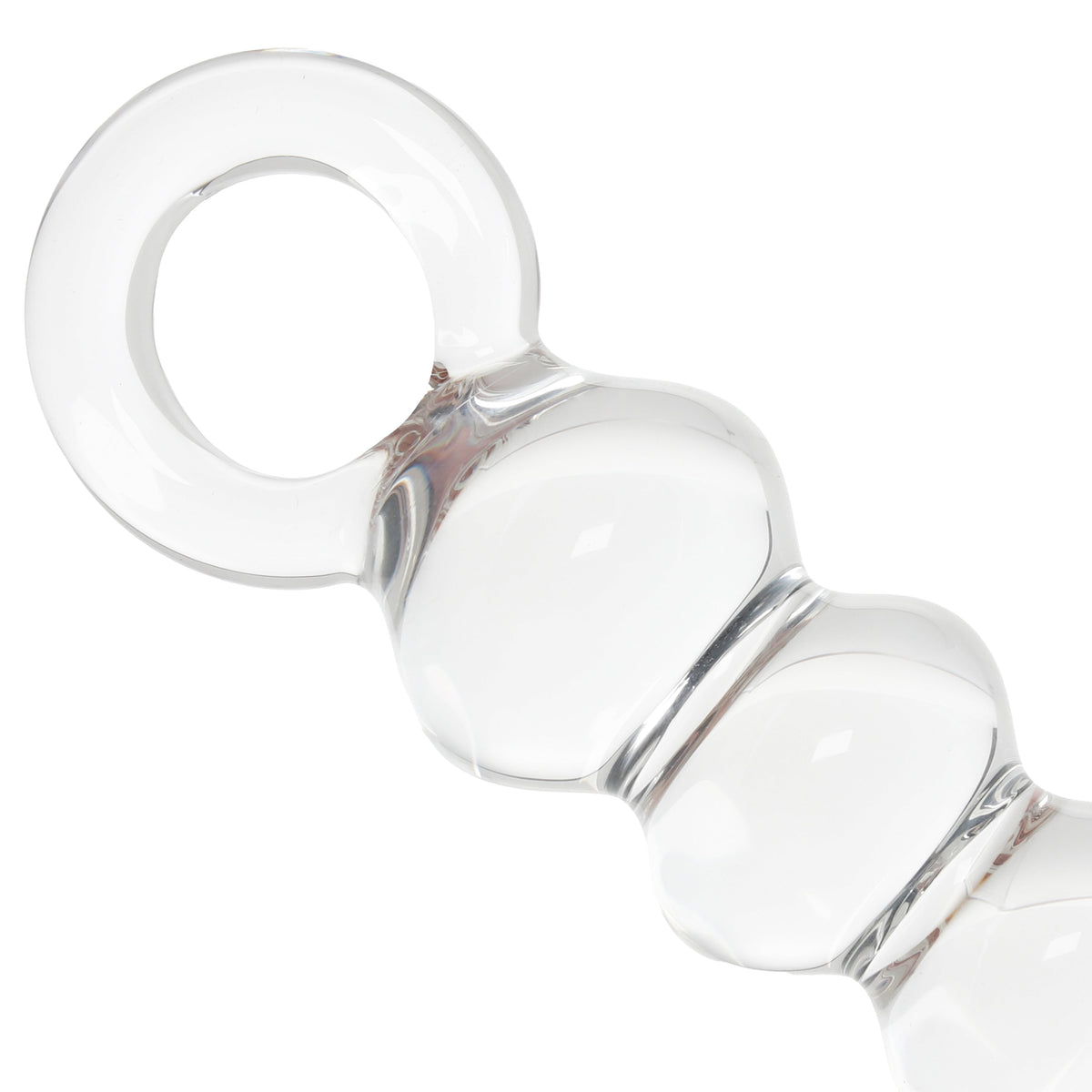 Clarity Hera's Tryst Beaded Glass Dildo
