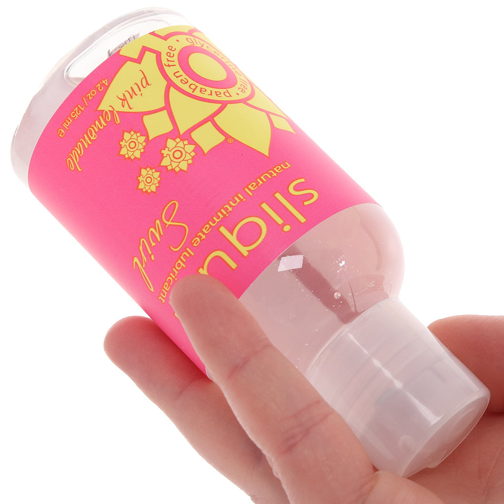 Swirl Flavored Lube 4.2oz/125ml in Pink Lemonade