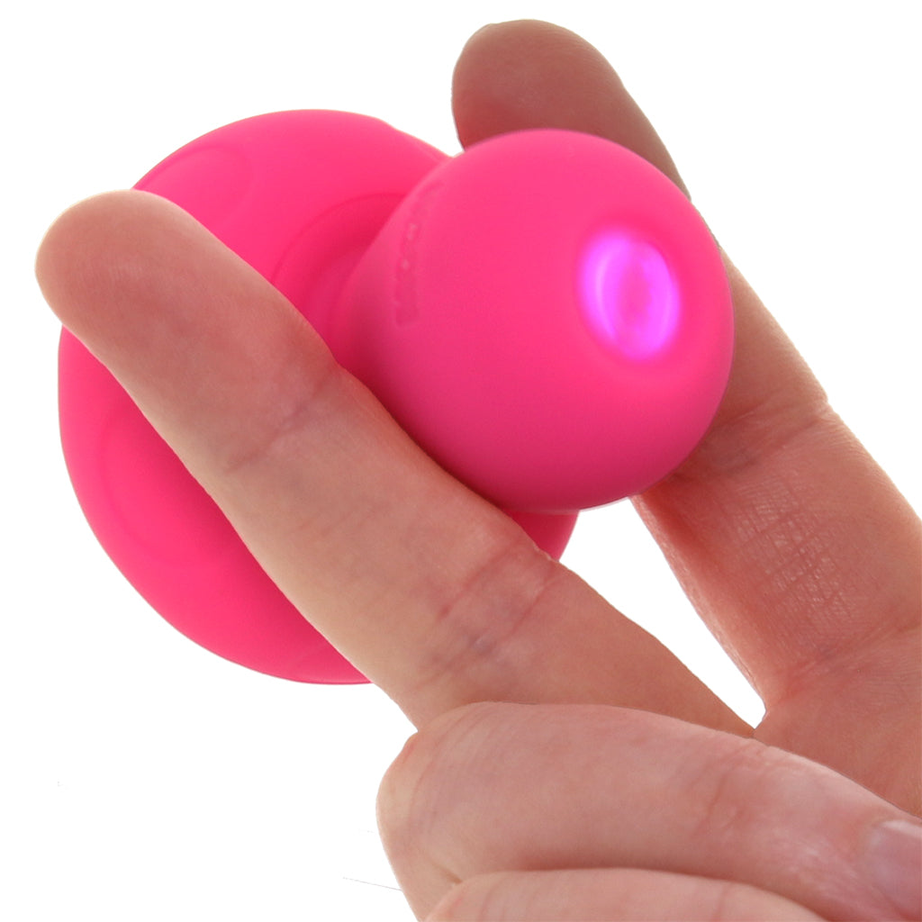 Doc Johnson Mochi Silicone Mushroom Mini Vibe in Pink - Vibrators - HoneyHugs Canada (View 6)