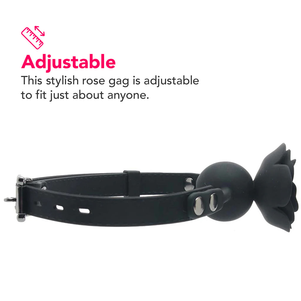 Forbidden Removable Rose Gag