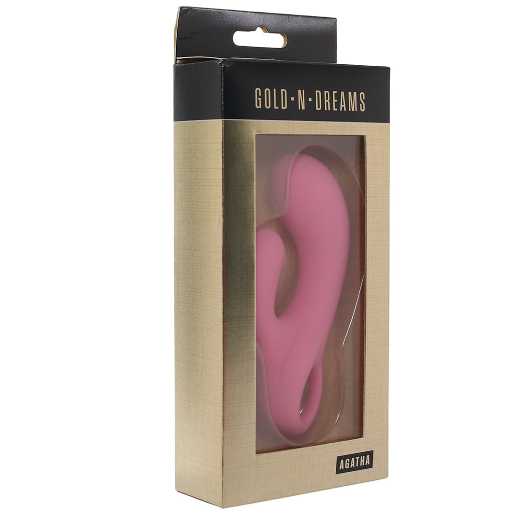 ns novelties Gold-N-Dreams Agatha Rabbit Vibe - Vibrators - HoneyHugs Canada (View 9)