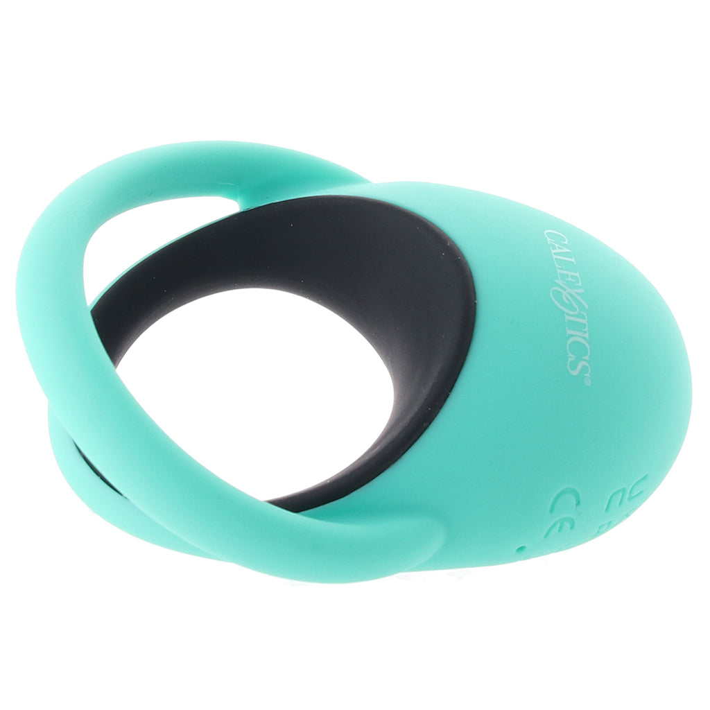 CalExotics Link Up Remote Alpha Vibrating Dual Cock Ring - Vibrators - HoneyHugs Canada (View 4)