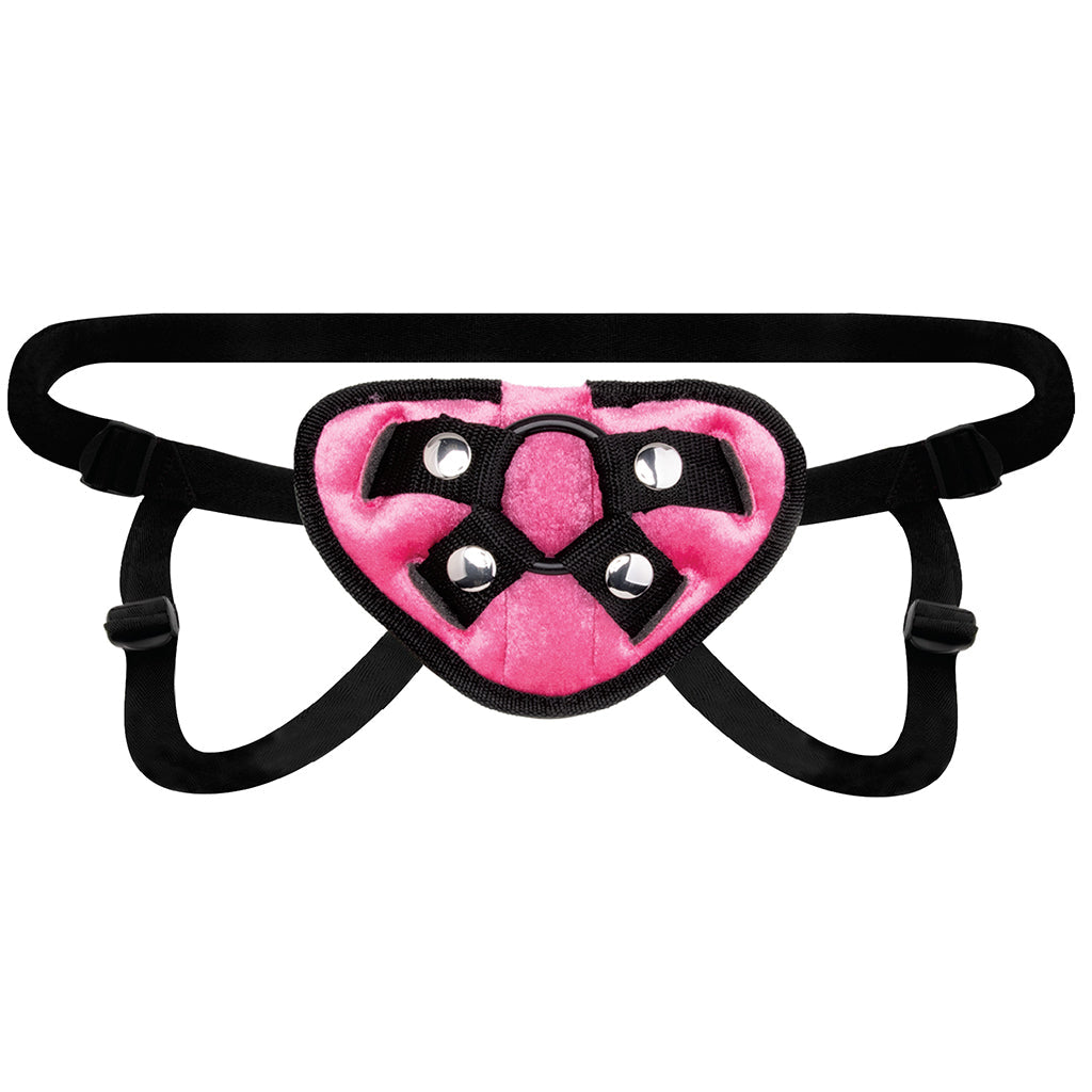 Pink Strap-On & 6 Inch Dildo Set