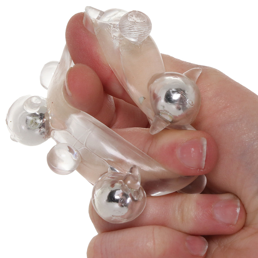 Basic Essential Enhancer Ring with Beads