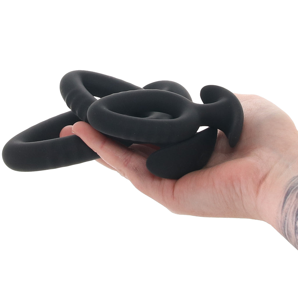 Master Series Pop Plugs 3 Piece Anal Trainer Kit