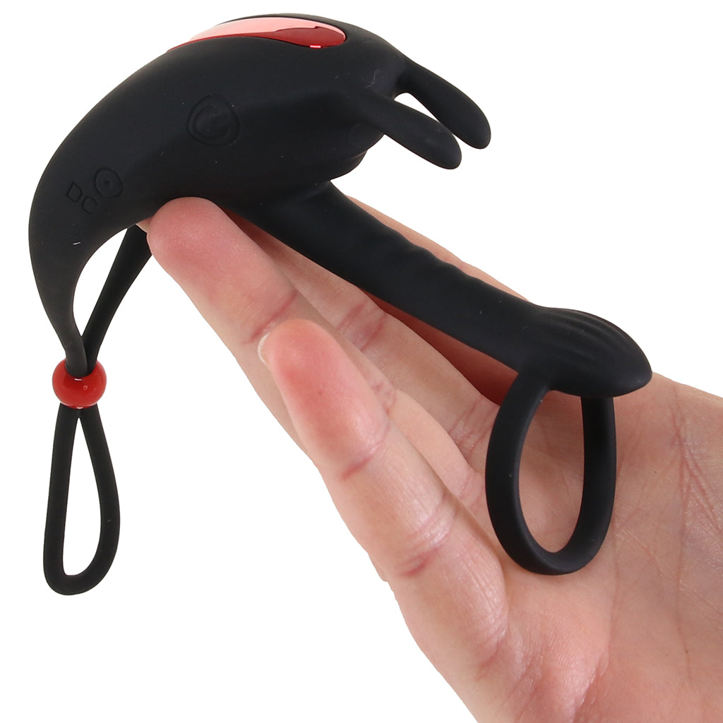 Nasstoys Cock Power Remote Control Cock Ring & Ball Cinch - Vibrators - HoneyHugs Canada (View 4)