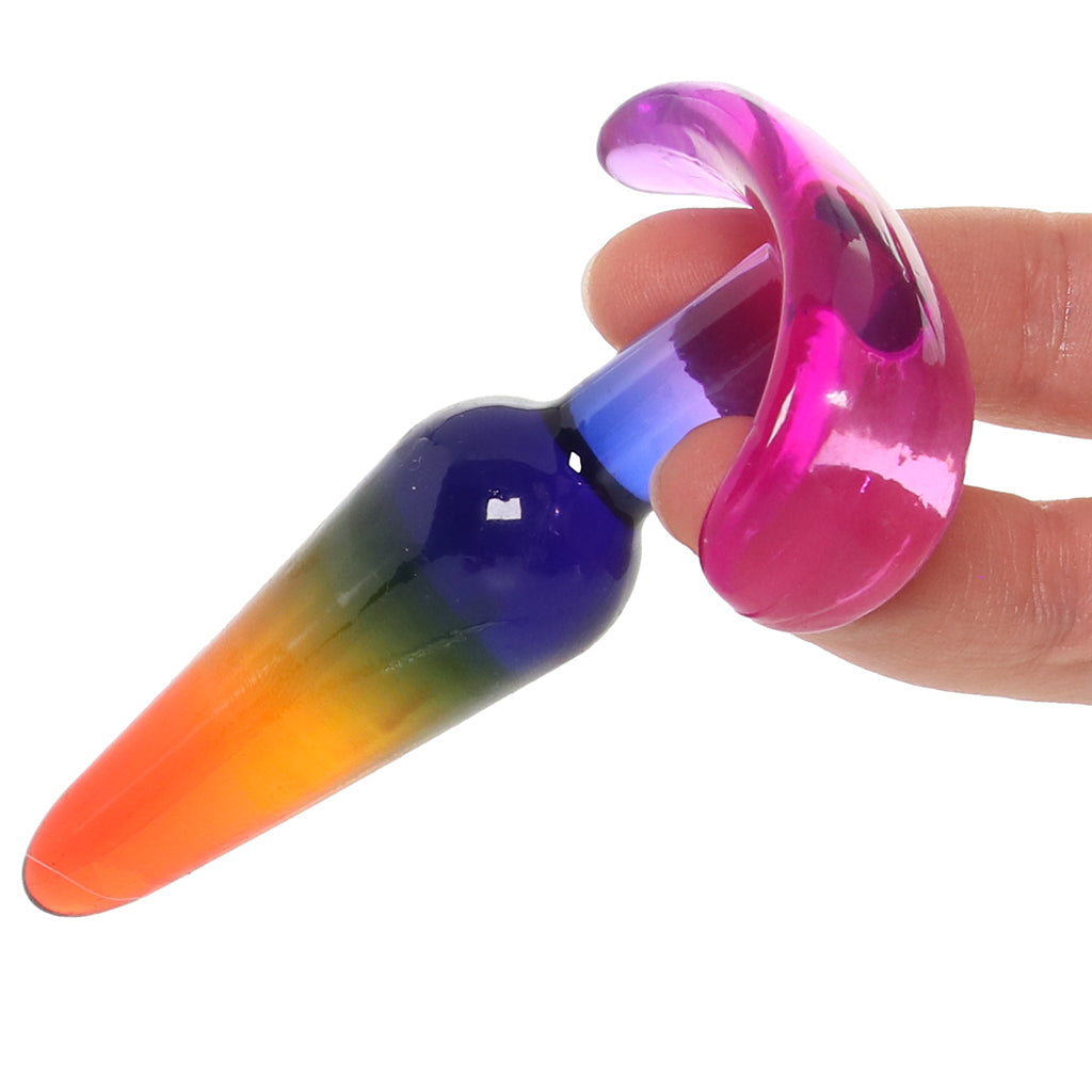 Crystal Jellies Anal Trainer Set in Rainbow