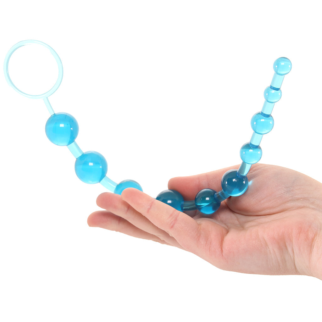 X-10 Anal Beads in Blue