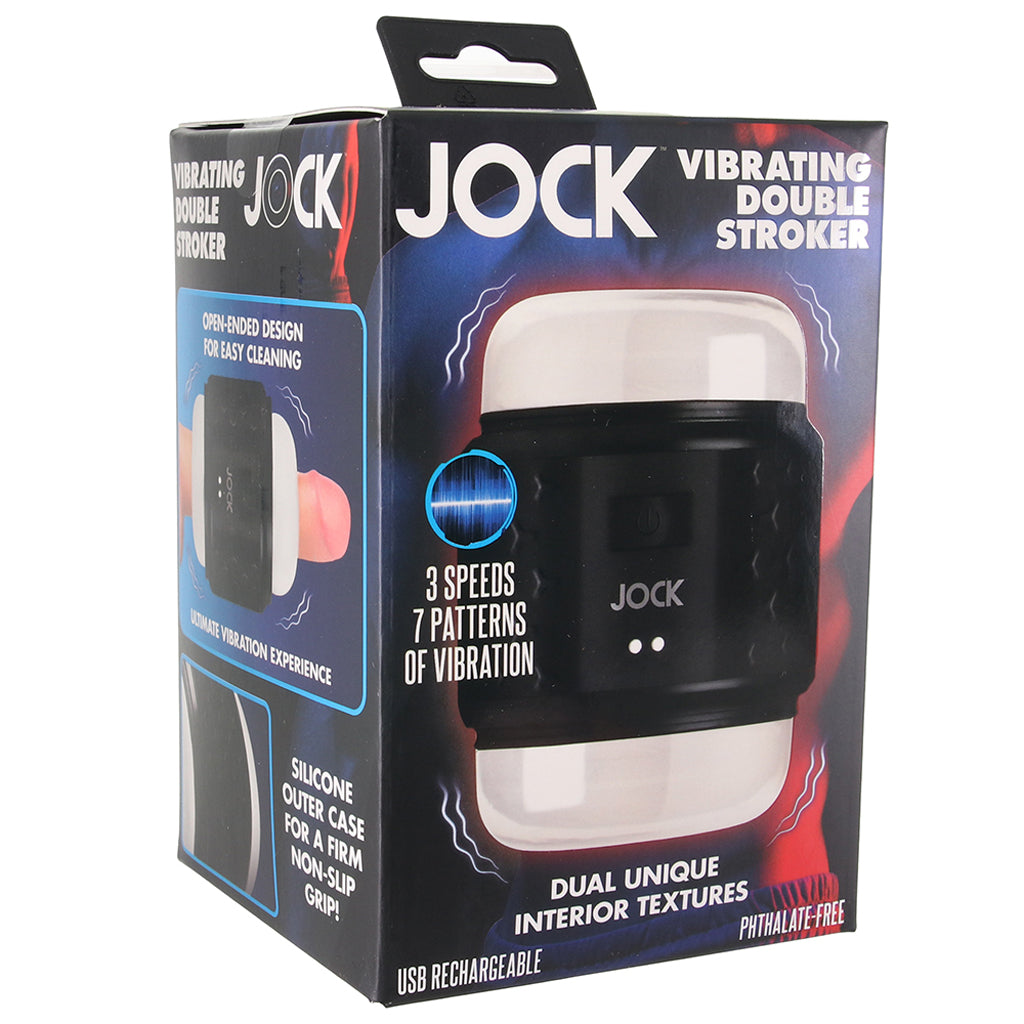 JOCK Jock Vibrating Double Stroker - Male Masturbators - HoneyHugs Canada (View 6)