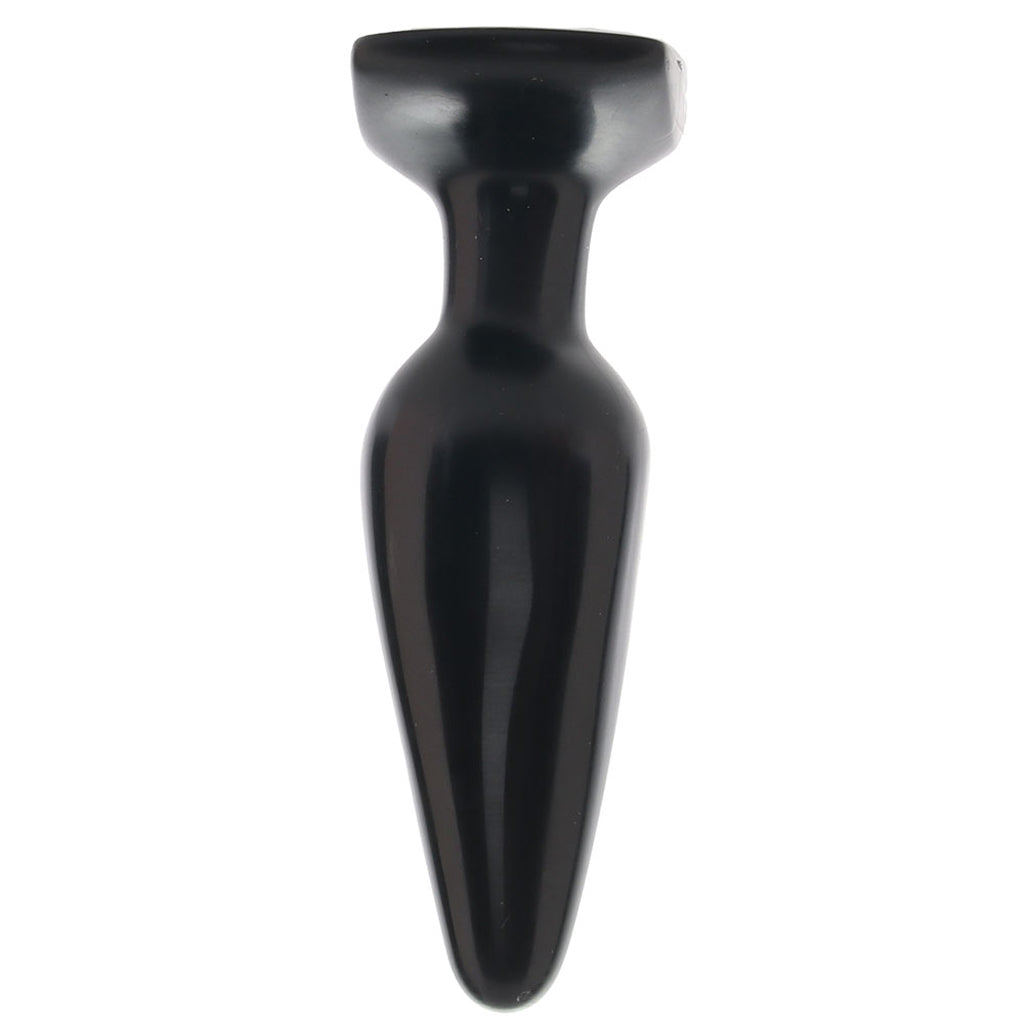 Doc Johnson's Signature Medium Black Butt Plug - Deep, Satisfying Pleasure
