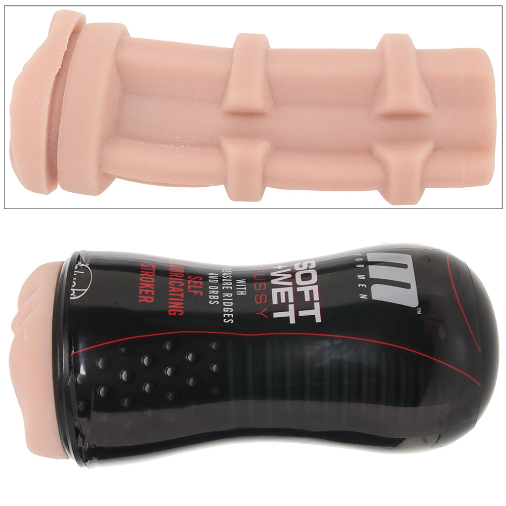 M for Men M For Men Soft + Wet Pussy in Pleasure Ridges & Orbs - Male Masturbators - HoneyHugs Canada (View 3)
