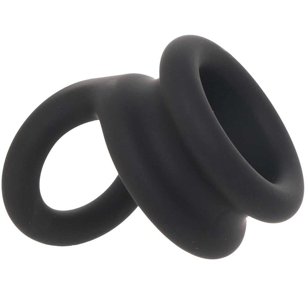 LEVELZ Wide Double O Silicone Cock Ring | Enhanced Control, Stamina & Sensation