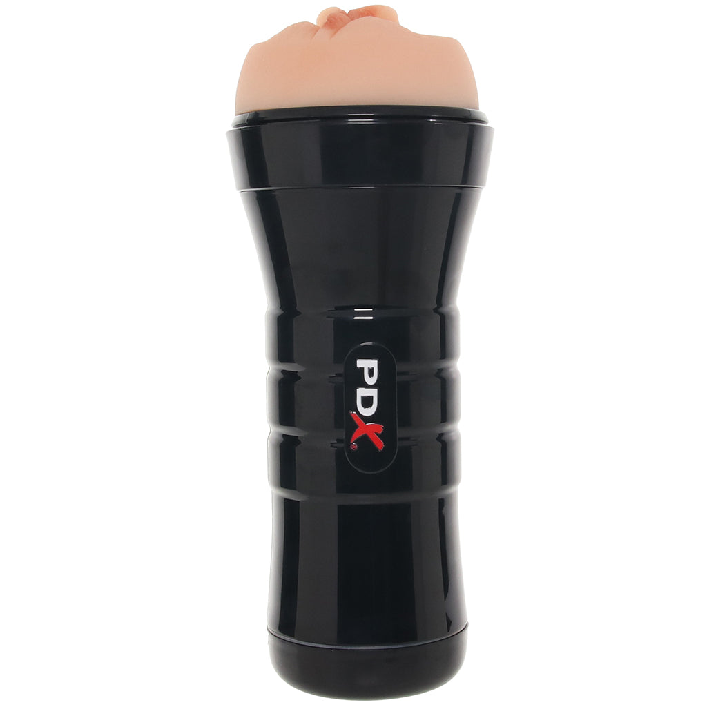 PDX Wet Pussies Super Sucker XXL Stroker in Light