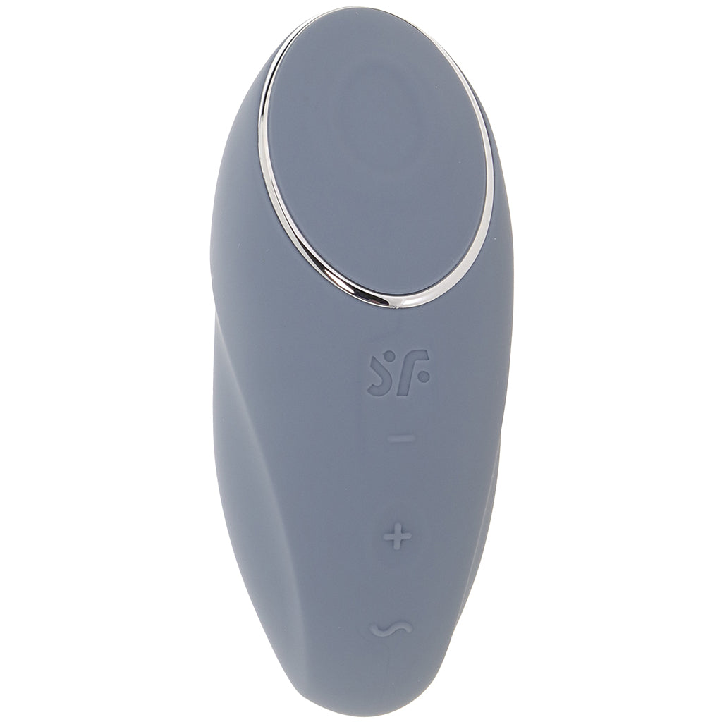 Satisfyer Satisfyer Tap & Climax 1 Tapping Vibe in Grey - Vibrators - HoneyHugs Canada