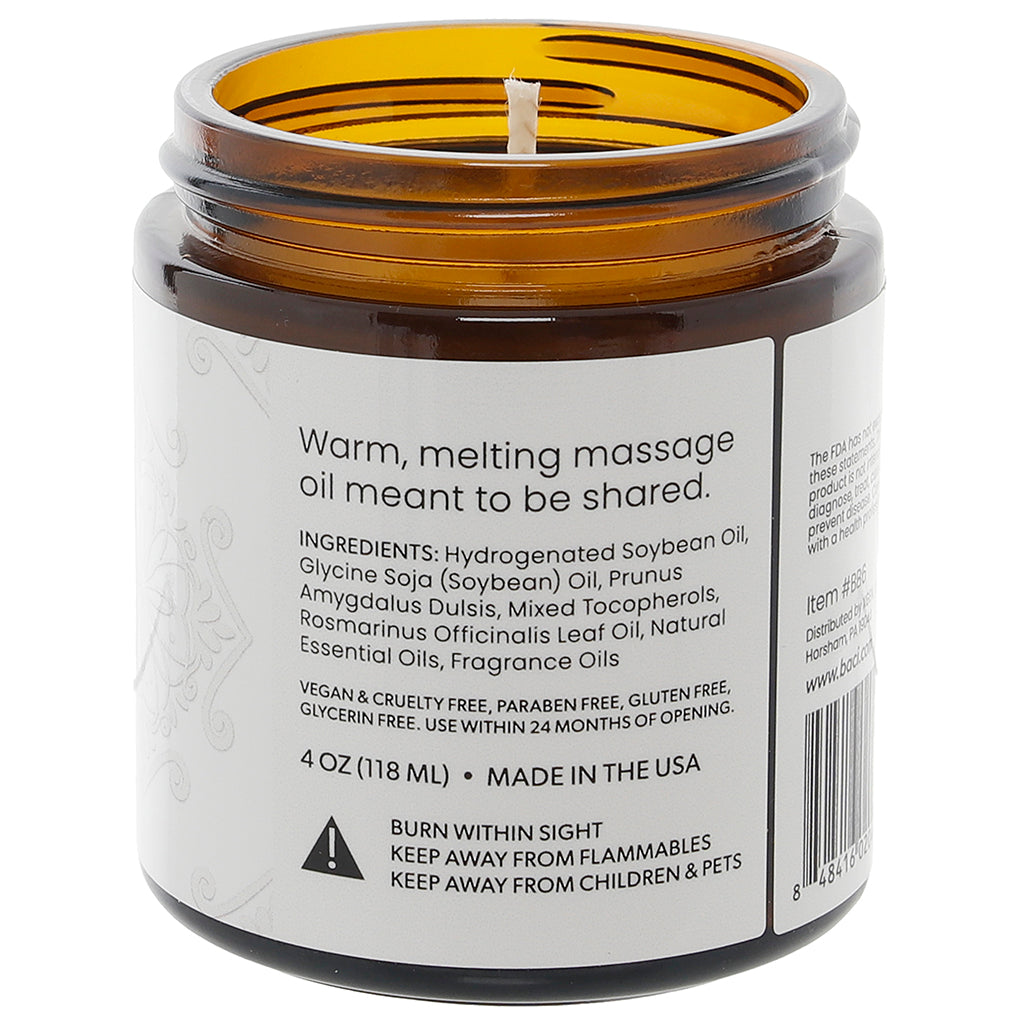 Bare Massage Candle 4oz/118ml in Plumeria
