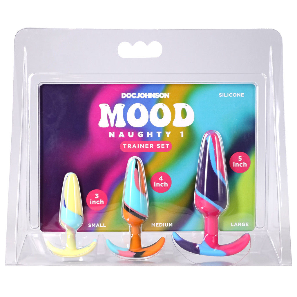 Mood Naughty 1 Anal Trainer Set in Kaleidoscope