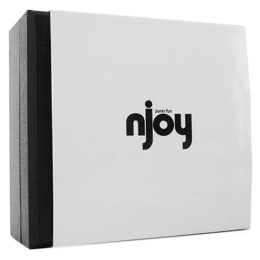 nJoy Pure Plug Small: Luxurious Stainless Steel Butt Plug for Sublime, Versatile Anal Pleasure
