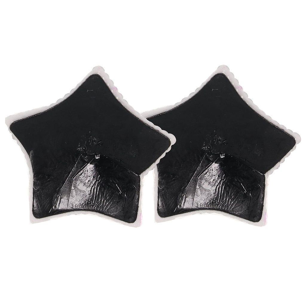 Nipple Couture Silver Sequin Star Covers: Dazzling Reusable Pasties