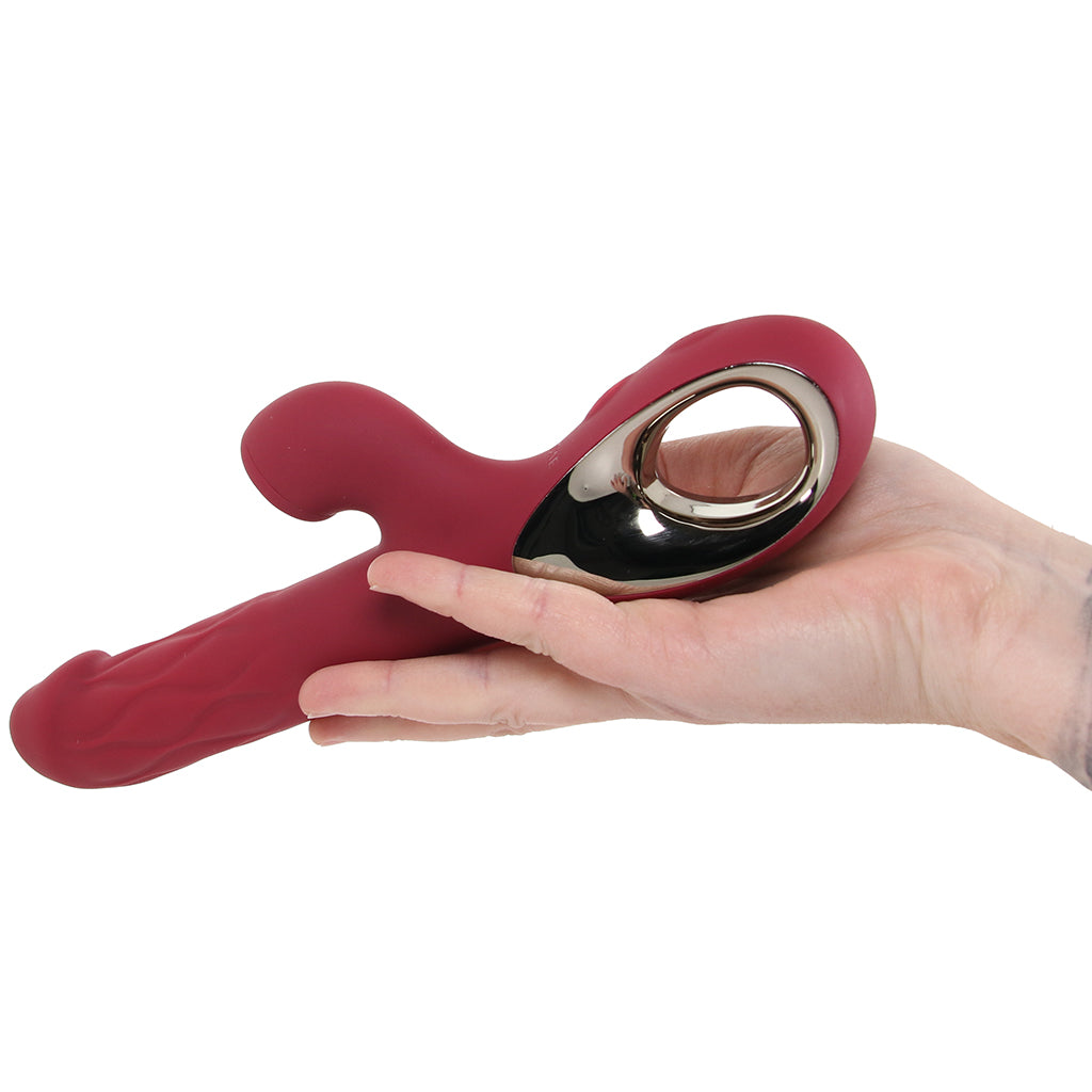 Evolved Novelties Bursting with Pleasure Expanding Rabbit Vibe - Vibrators - HoneyHugs Canada (View 4)