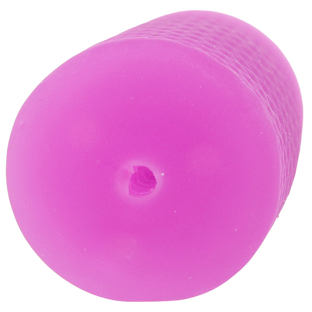 CalExotics Pop Sock! Beaded Stroker in Purple - Male Masturbators - HoneyHugs Canada (View 2)
