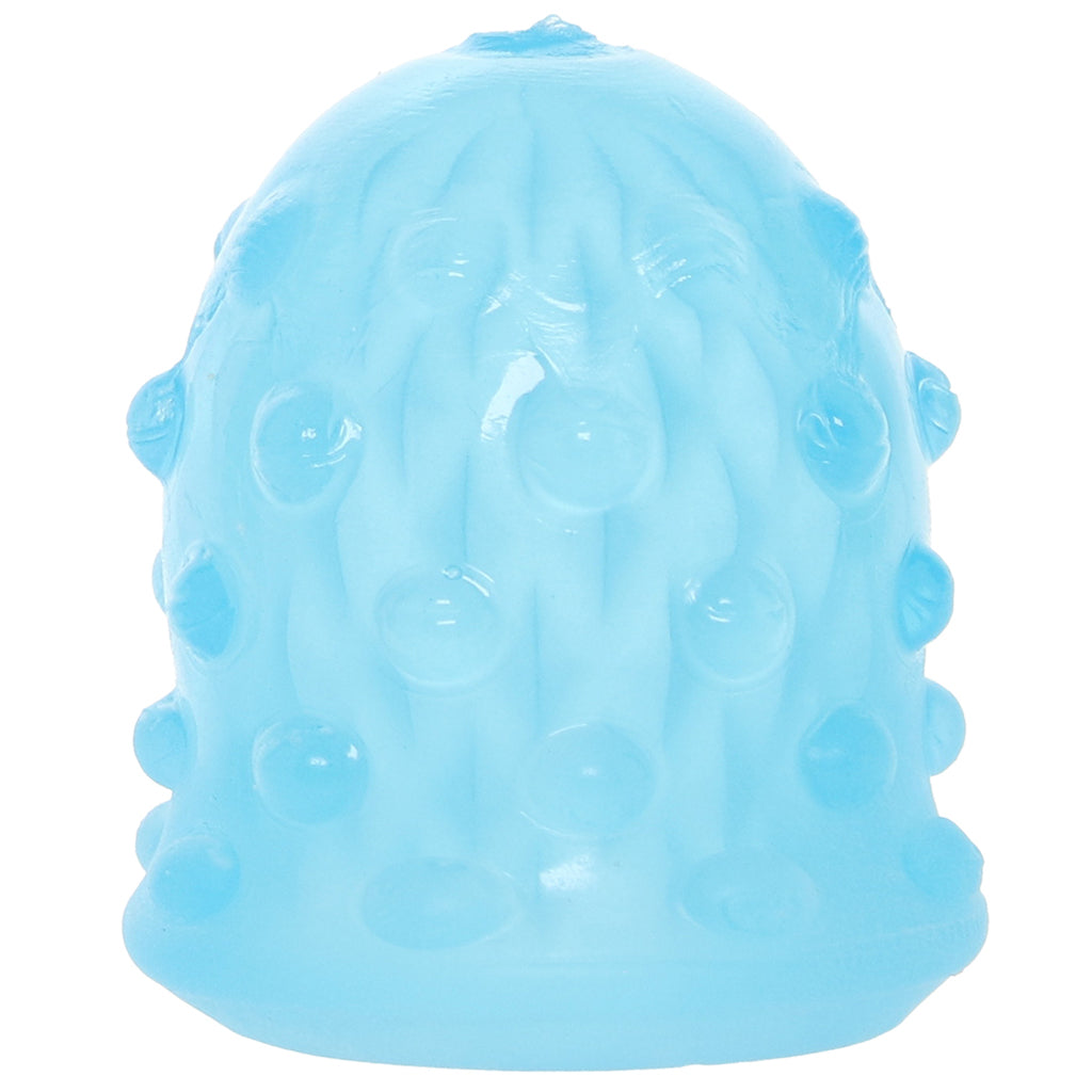 CalExotics Pop Sock! Tickler Mini Stroker in Blue - Male Masturbators - HoneyHugs Canada (View 3)
