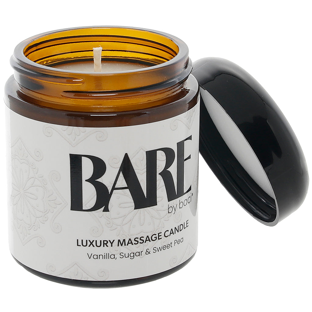 Bare Massage Candle 4oz/118ml in Vanilla, Sugar & Sweet Pea