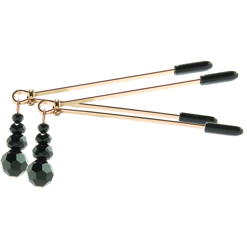 Frederick's of Hollywood | Luxe Beaded Nipple Clamps for Sensual Exploration