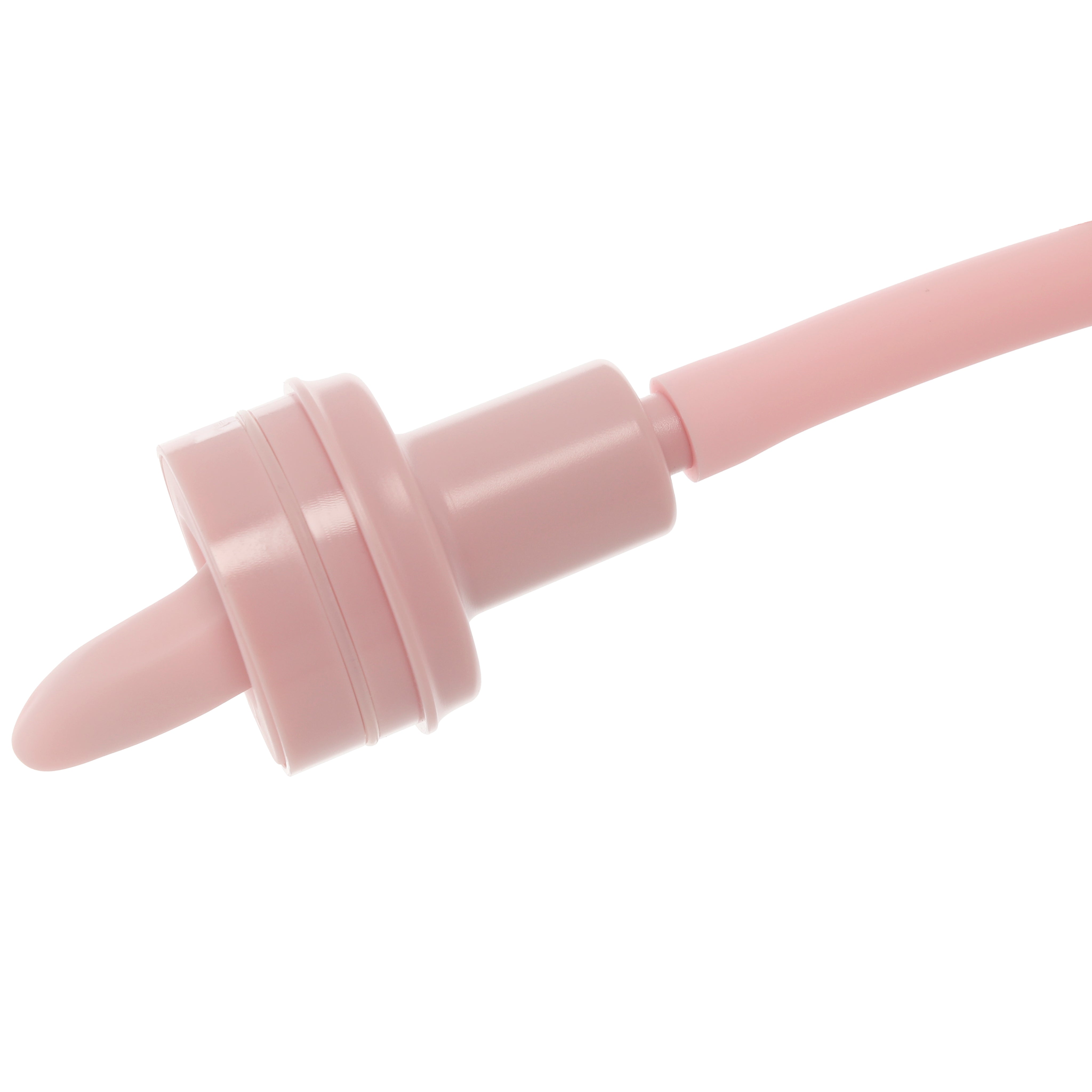 Pumped Vulva & Breast Auto Suction Set with Tongue in Rose