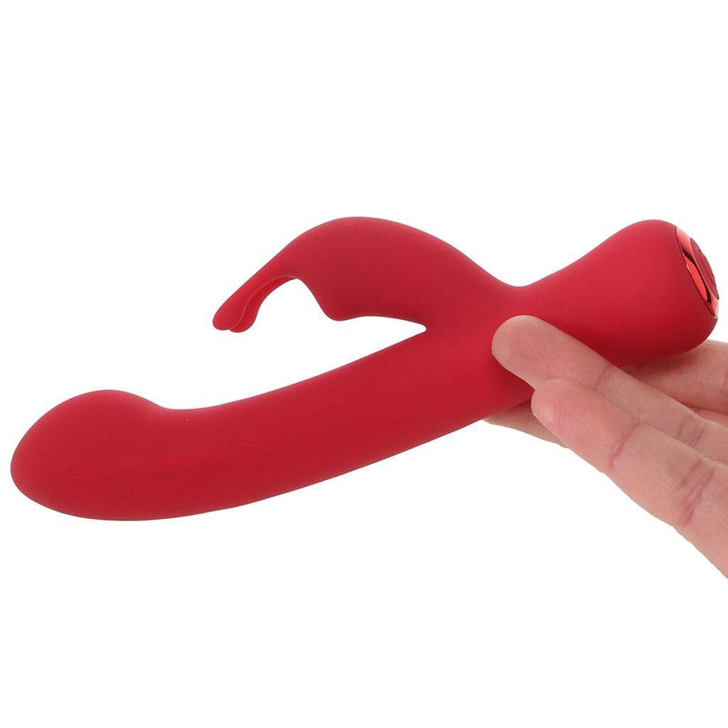 Maia Zara Fiercely Powerful Rabbit Vibe in Red - Vibrators - HoneyHugs Canada (View 4)