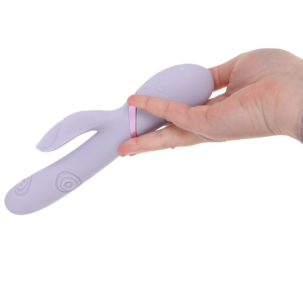 Vive Dolce Vive Fronda Tapping Leaf Rabbit Vibe - Vibrators - HoneyHugs Canada (View 4)