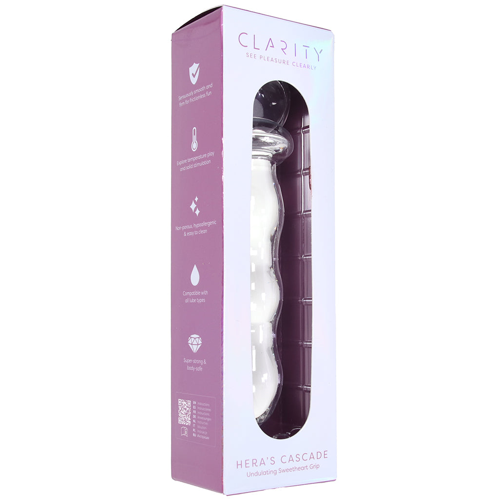 Clarity Hera's Cascade Glass Dildo