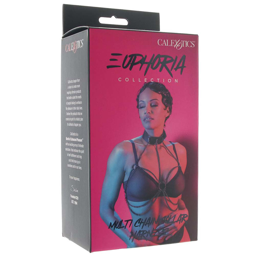 Euphoria Multi Chain Collar Harness: The Apex of Fetish & Fashion Fusion