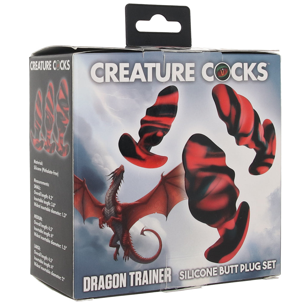Creature Cocks Dragon Trainer Butt Plug Set
