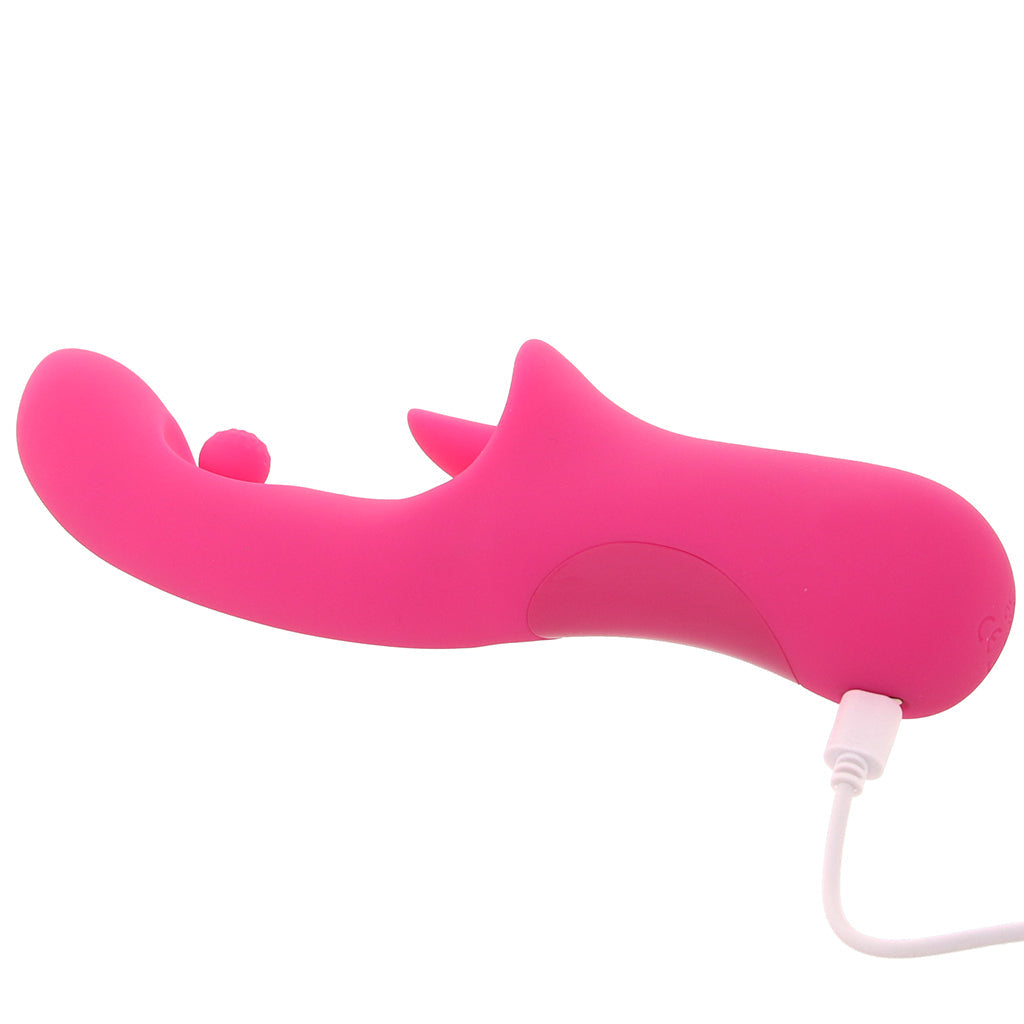 Alora Licking & Rotating Rabbit Vibe