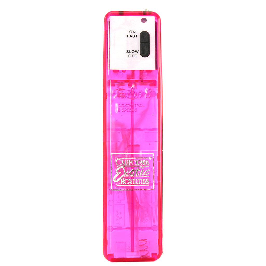 CalExotics Turbo 8 Accelerator: Pink Bullet Vibrator for Exquisite 8-Speed Pleasure