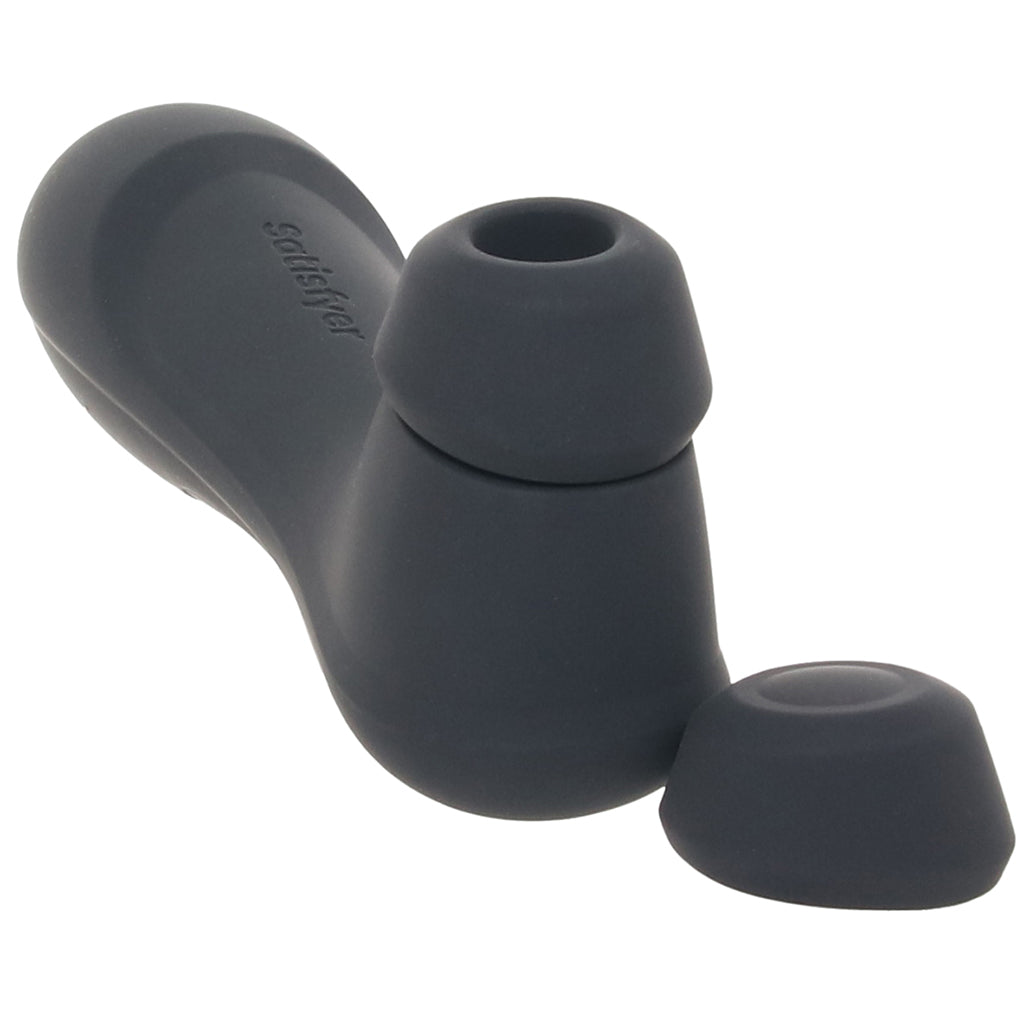 Satisfyer Satisfyer Pro 2 Gen 3 Double Air Pulse App Vibe in Grey - Vibrators - HoneyHugs Canada (View 2)