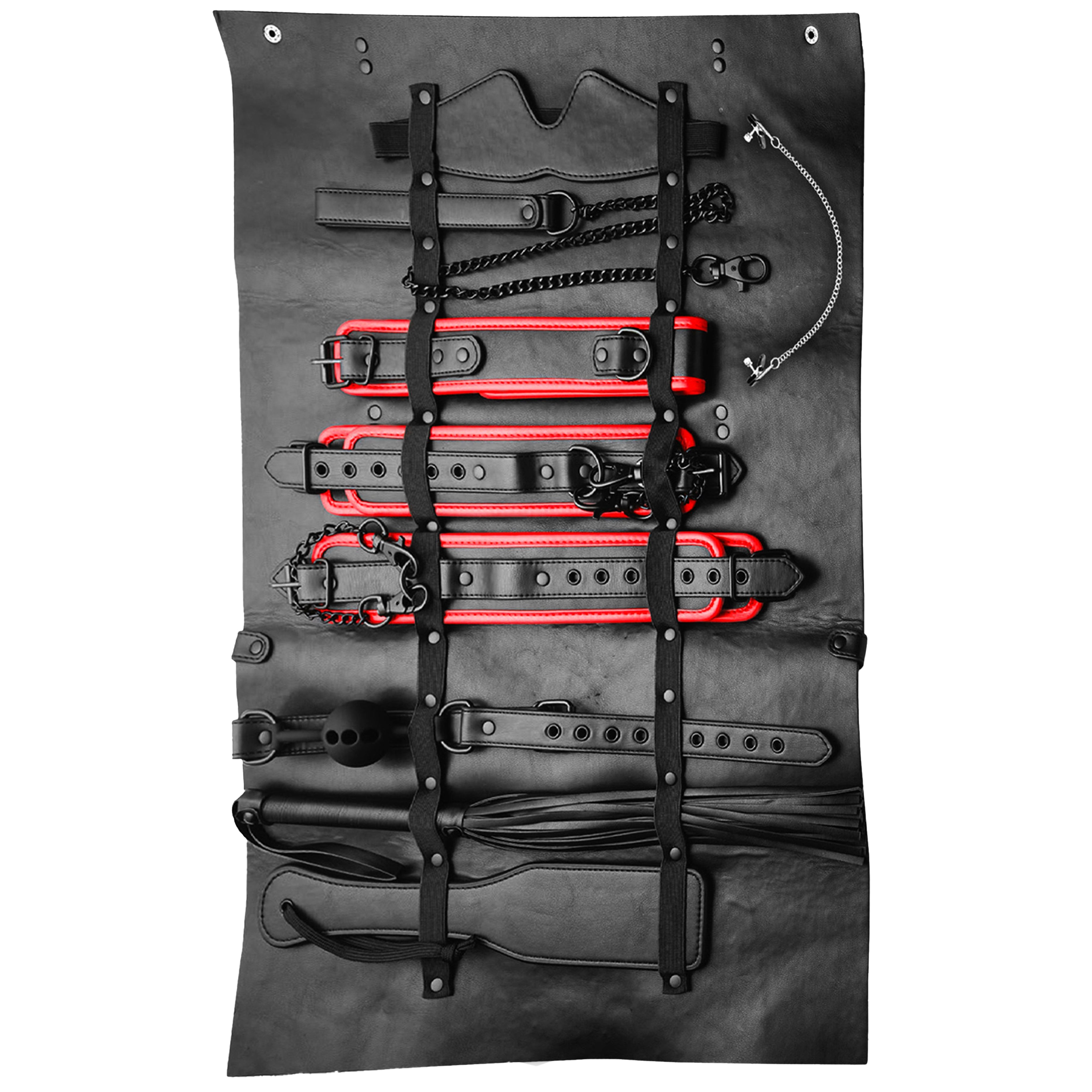 Master Series Scarlet Seduction Travel Bondage Set