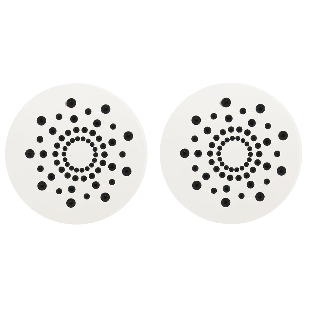 Nipple Couture Black Crystal Covers: Reusable Sparkle & Daring Allure