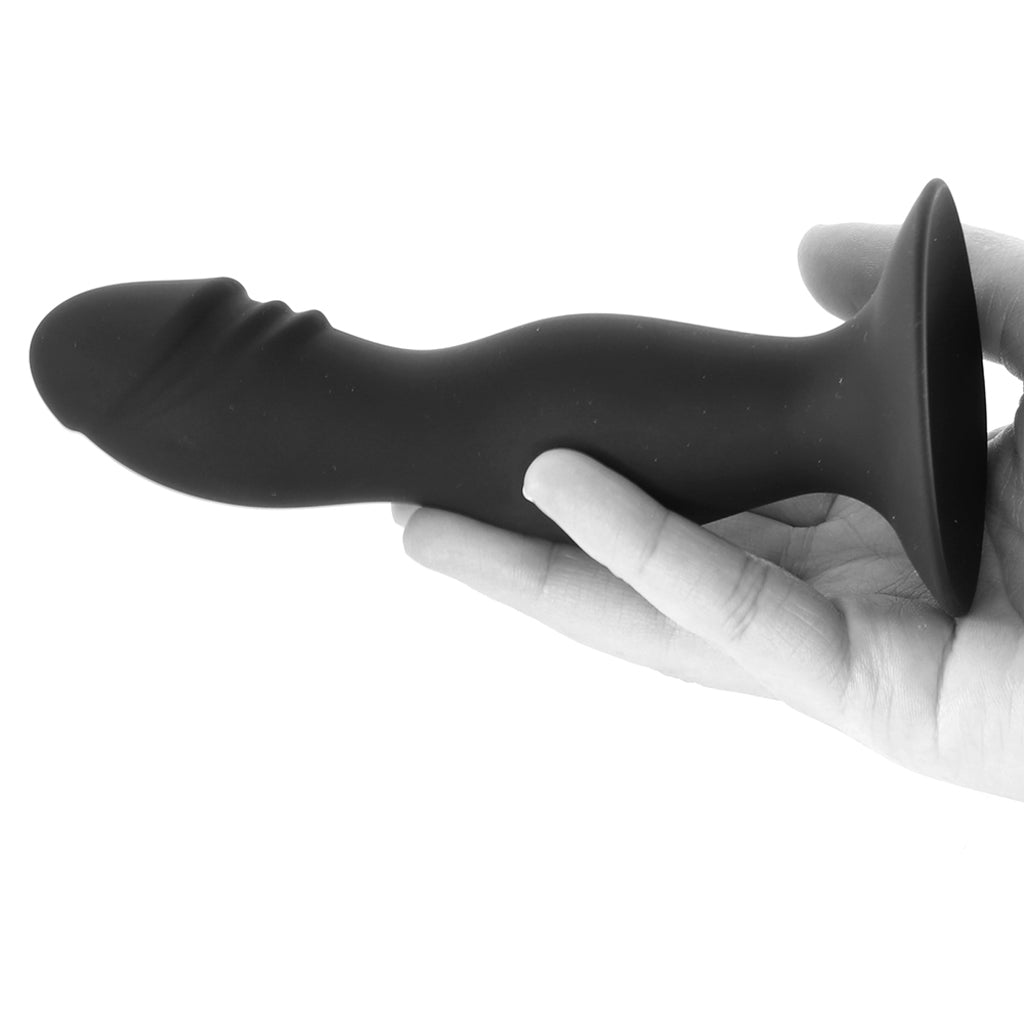 CalExotics Black Silicone Anal Stud: Unleash Exquisite Prostate Pleasure
