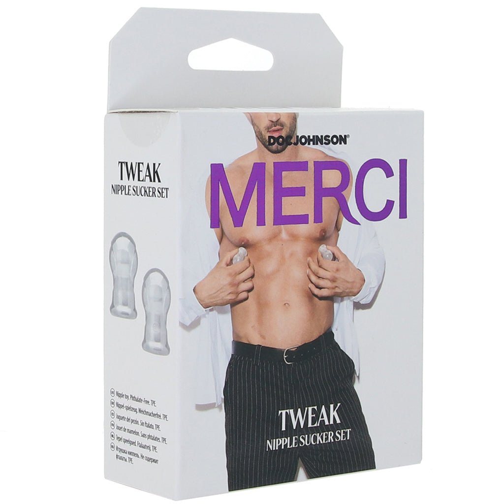 Merci Tweak Nipple Sucker Set - Exquisite Sensory Play